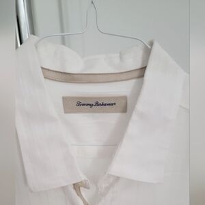 Tommy Bahama White Relaxed Fit Casual Shirt